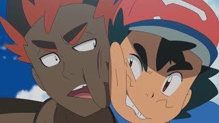 A Heated Rivalry: Ash \u0026 Kiawe | Pokémon the Series: Sun \u0026 Moon—Ultra Legends | Official Clip