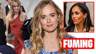 Meghan FUMING WITH RAGE As Harry's Ex Gf EMBARRASSED Her At Billionaire Wedding