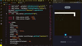 ASMR Programming - Coding Snake Game - ASMRプログラミング