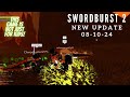 SwordBurst 2 - News Flash!! - New Update on 8- 10-24