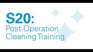 S20 Ride-On Sweeper | Post-Operation Cleaning Training | Tennant Company