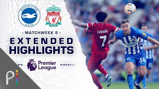 Brighton v. Liverpool | PREMIER LEAGUE HIGHLIGHTS | 10/8/2023 | NBC Sports