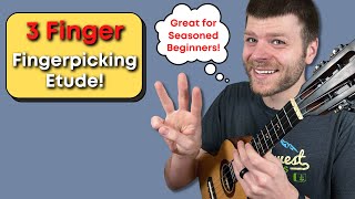 Learn to Fingerpick this Beautiful Ukulele Etude Using a 3 Finger Approach!