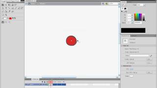 Adobe Flash CS4 Tutorial: Color changing button