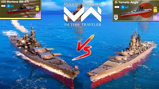 USS Montana Vs JS Yamato Aegis Modern Warships