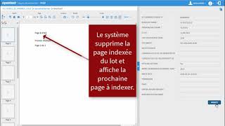 Indexer un lot de documents en Web Xtender 16