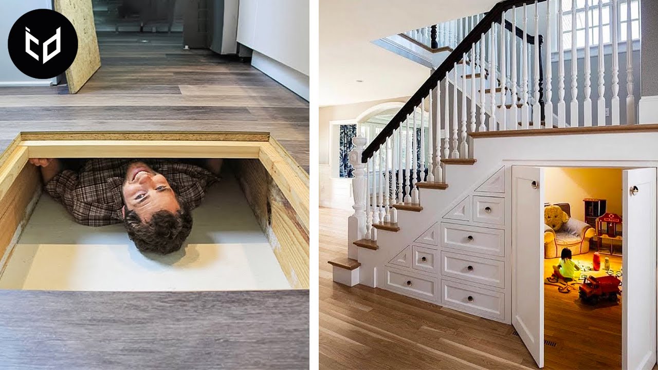 Incredibly Ingenious Hidden Rooms And Secret Furniture Best Of All Time