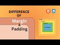 Understand The Difference of CSS Margin & Padding in 1 Minute!