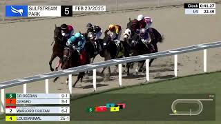 Gulfstream Park Carrera 5 - 23 de Febrero 2025