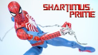 Marvel Select PS4 Spider-Man Advanced Suit Video Game Diamond Select Action Figure Review