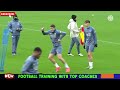 🎯passing combination 4 drills soccer atletico sevilla inter fc bayern münchen 2025