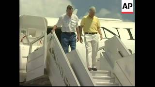 WRAP Ex-US presidents Bush Snr and Clinton in SLanka and Maldives