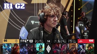 100 vs GG - Game 2 | Round 1 Playoffs S12 LCS Spring 2023 | 100 Thieves vs Golden Guardians G2