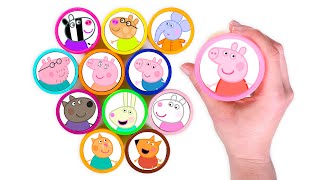 Descubre SORPRESAS con PEPPA PIG 🌈🐷 Vídeos para niños
