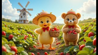 🦆🍓🎶 Một Con Vịt | Chú Vịt Con Đi Hái Dâu Cùng Bạn 🎶🍓🦆 | Nhạc Thiếu Nhi Vui Nhộn