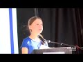 greta thunberg joins hundreds of youth environmental protesters in los angeles makes remarks full