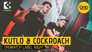 Kutlo \u0026 Cockroach - Drumatch Label Night 2 [DnBPortal.com]