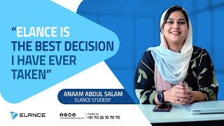 ELANCE IS THE BEST DECISION I HAVE EVER TAKEN- ANAAM ABDUL SALAAM |STUDENT TESTIMONIAL |ACCA|ELANCE