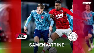 Een spannende topper in Alkmaar | Samenvatting AZ - Ajax | TOTO KNVB Beker