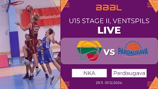 NKA-2 2010 vs Pardaugava 2010 | BBBL Boys U15