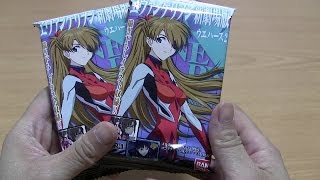 エヴァンゲリヲン新劇場版 ウエハース２ 開封 「SPカードゲット！！」 Evangelion wafer Card