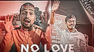 MR. INDIAN HACKER × Crazy XYZ - No Love | Dilraj Singh Rawat | Amit Sharma | No Love Edit|Shubh Song