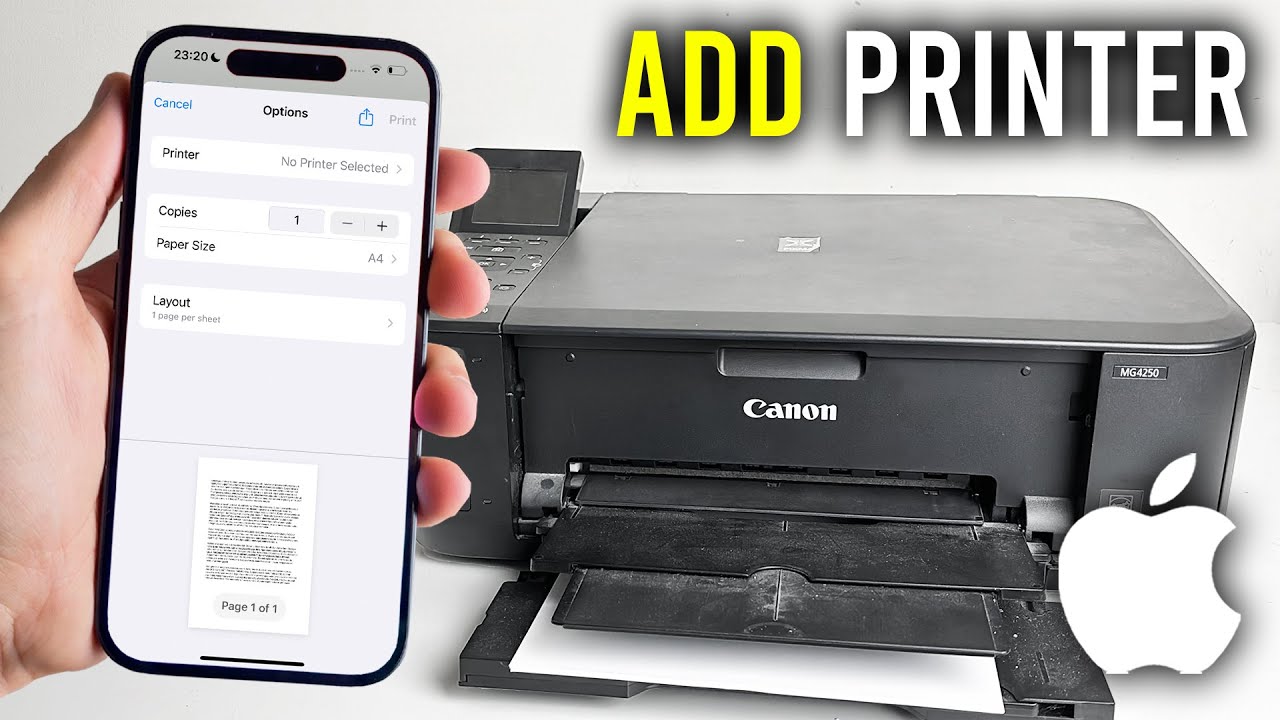 How To Add Printer To IPhone - Full Guide - YouTube