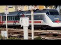 compilation di treni e mare a sestri levante con intercity notte doppia e464 livrea sun