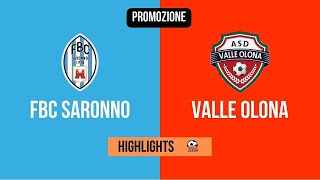 [HIGHLIGHTS] Promozione 23^ Giornata 2022/2023 - FBC Saronno - Valle Olona