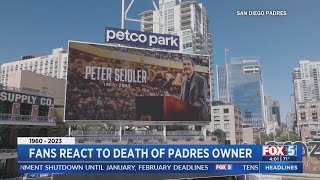 Padres Fans React To Owner's Death