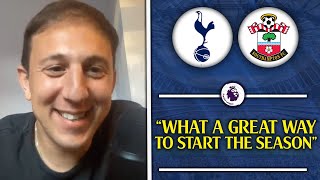"WHAT A GREAT WAY TO START THE SEASON" Tottenham 4-1 Southampton [BEN FAN CAM]