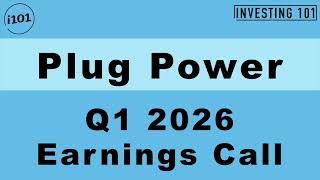 Plug Power Q1 2026 Earnings Call | Revenue Beats At $163.5M As EPS Surprise Improves To -$0.08.