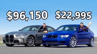 2021 BMW M3 vs The Cheapest E90 BMW M3 You Can Buy