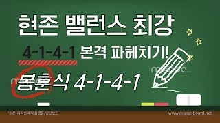 피파온라인4 BJ봉훈) 공식경기 찍은 메인 4-1-4-1 전술 드디어 공개강의 합니다!