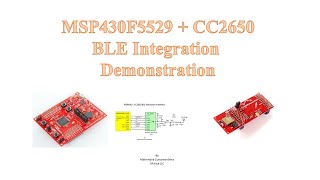 MSP430F5529 CC2650 BLE