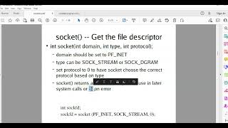 Socket Programming -Part 1 Basics