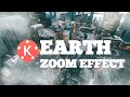 Map Zoom or Earth Zoom Effect in Kinemaster | Cinematic Map Zoom Effect in Kinemaster