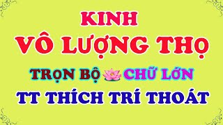 KINH VÔ LƯỢNG THỌ - Trọn Bộ - chữ lớn