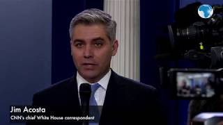 CNN sues White House over barring of journalist Jim Acosta