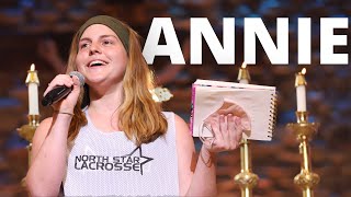 Annie’s Testimony