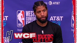 Paul George Talks Criticism, Postgame Interview - Game 5 WCF  - Suns vs Clippers | 2021 NBA Playoffs