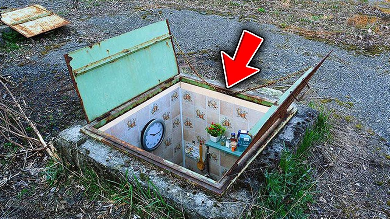 Top 5 People WHO FOUND SECRET UNDERGROUND BUNKERS! - YouTube