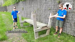 Hooge-Boys video 6: Britse loopgraven -- British trenches @Hooge Crater museum (Ypres, Belgium)