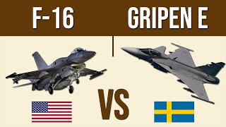 F-16 vs Gripen E - Which would win?