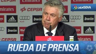 Ancelotti: "Lo han hecho todos muy bien, sobre todo Chicharito"