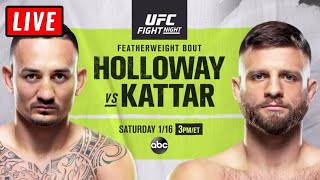 🔴 UFC Fight Night HOLLOWAY v KATTAR Live Stream Watch Along - Fight Island 7 Reactions
