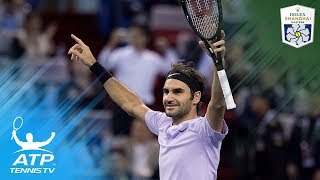 Roger Federer 'human highlight reel' vs Rafa Nadal | Shanghai 2017 Final