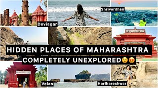 UNEXPORED PLACES OF MAHARASHTRA😍 | Weekend Trip on Budget l Deviagar, Harihareshwar, Shrivardhan