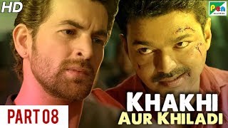 Khakhi Aur Khiladi (Kaththi) Super Hit Hindi Dubbed Movie | Part 08 | Vijay, Samantha Akkineni