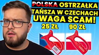 Dlaczego w Czechach POLSKA LEGENDARNA OSTRZAŁKA jest 3 RAZY TAŃSZA niż U NAS